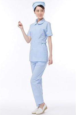 Nurse uniform, professional clothing, Qianding ShiyanshiTaoa, laboratory coat, dental pharmacy, doctor, nurse, long -sleeved combination, short sleeve suit, white coat, white coat, health service, unif laboratory blouse.. Your shopping journey simplified with DIAYTAR NIGERIA's vast selection and budget-friendly shipping.
