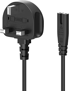 Power supply cable for Samsang LG-TCL Sony TV, compatible with HP, PS3/PS4/PS5 printers, AC 1.5 m wall socket.. DIAYTAR NIGERIA: Putting quality products within reach of every Nigerian through our affordable marketplace.