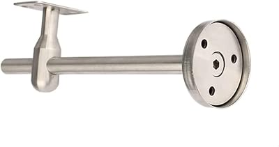 2 parts handrail support holder raguard raguard metal steel combination combination of glass railings support equipment (a 15 cm).. DIAYTAR NIGERIA: Where shopping meets satisfaction with affordable prices and prompt delivery services.