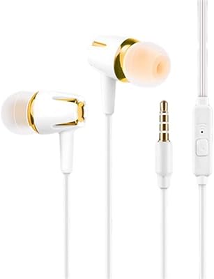 Wireless intra-ear headphones with microphone (different models) (M18 Gold).. DIAYTAR NIGERIA: Bringing quality products to every Nigerian home at prices everyone can afford.