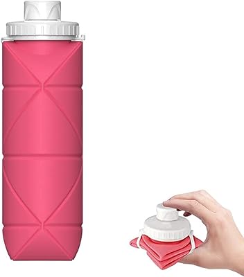 Foldable water bottle for children in the shape of a sheep with anti-leaky valve, bottle of reusable Silicone BPA Silicone for travel, gym, campsite, hiking, trip.. DIAYTAR NIGERIA brings retail convenience to your screen with affordable prices and dependable shipping.