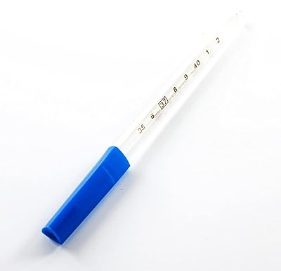 Aeruvami glass thermometer, Triple Mercury Mercury Thermometer for oral use under the armpits.. Shop like never before with DIAYTAR NIGERIA's comprehensive marketplace and budget-friendly shipping.