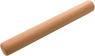 Professional dough roller, wooden roller for bread, wooden pies, cookies, pastry, pizza, clay, noodles, dumplings, essential kitchen tool perfect for bakers.. Need something fast? Order it now from DIAYTAR Nigeria.