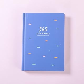 Shining Soul Planning daily weekly monthly 365 days, Personal pocket, A5 rigid cover, cute (small) office book and stationery (blue).. Shop from Nigeria's largest product selection at DIAYTAR, with budget-friendly prices and swift delivery.