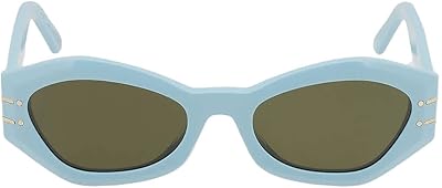 Women's geometric sunglasses Diorsignature B1U 80c0 55, green, light blue.. Shop everything from A to Z on DIAYTAR Nigeria — delivered nationwide.