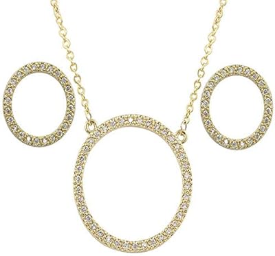 Set of necklaces in the shape of a single circle J & J Fashion.. DIAYTAR NIGERIA combines affordability, variety, and convenience with nationwide delivery services.