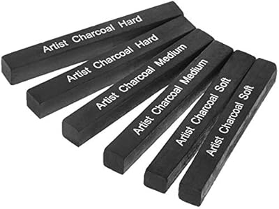 6 sticks of compressed wooden charcoal to draw on charcoal, assortment of hard, medium and soft, wood -shaped charcoal pencils, jumbo to draw and shade - black.. Experience the satisfaction of affordable shopping with DIAYTAR NIGERIA's nationwide 5-8 day delivery.