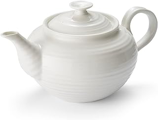 Sophie Conran Portmeirion teapot, white, size 17 x 27 x 14.7 cm.. DIAYTAR NIGERIA combines affordability, variety, and convenience with nationwide delivery services.