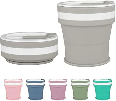 Foldable coffee cup silicone travel cup with lids.. Shop smart and save with DIAYTAR NIGERIA's extensive product range and 5-8 day delivery guarantee.