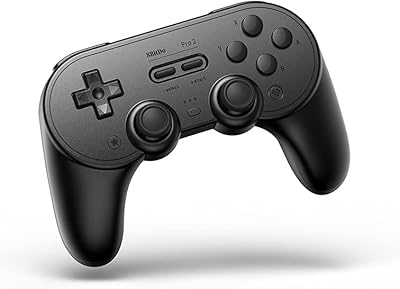 Bluetooth 8Bitdo Pro 2 controller - For Switch PC Windows Android MacOS Steam Raspberry Pi (Black).. Your shopping dreams realized through DIAYTAR NIGERIA's affordable platform with reliable delivery times.