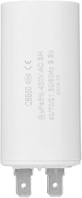 Engine starter capacitor 450V 8UF operating capacitor adapted to engine starting.. DIAYTAR Nigeria brings you closer to everything you need — fast delivery, low costs, and variety.