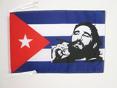 Drapo Cuba Afik Fidel Castro Corde of Hot quality 45 cm.. DIAYTAR NIGERIA: Where thousands of products meet affordable prices and reliable 5-8 day delivery.