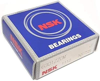 Royal APEX NSK deep throat ball bearings, standard armored steel rolled bearings - Made in Poland/Japan (6301zzcm (NS7S8)).. Embrace the convenience of DIAYTAR NIGERIA with thousands of products at your fingertips, delivered nationwide.