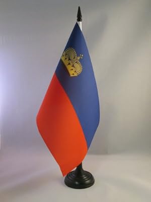 AZ FLAG Table flag Liechtenstein 21 x 14 cm Small office flags 14 x 21 cm.. Need it fast? DIAYTAR Nigeria ships in just 5 to 8 days nationwide.