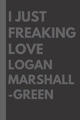 I love Logan Marshall-Green: Line gift book Birthday Gift for lovers.. Your ultimate shopping destination, DIAYTAR NIGERIA combines extensive selection with affordable shipping.