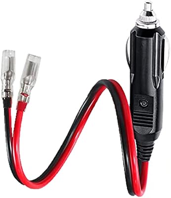 Cigarette lighter 12V lighter Male Male Malded 12v with wire Cab CB cigarette lighter CB for portable car and radio (black and red-1 packet).. Shop across boundaries with DIAYTAR NIGERIA's comprehensive catalog delivered nationwide at budget rates.