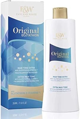 Lotion maxi tone au glutathion fair & white ua, 250 ml.. Transform your shopping experience with DIAYTAR NIGERIA's vast product selection delivered at unbeatable prices.