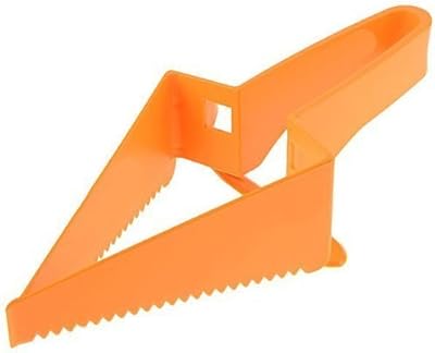 Braxon multifunction cake slicer - plastic triangular cake for cakes, pastries, cookies, cookies for the house and the bakery.. DIAYTAR NIGERIA connects your desires with reality through our affordable e-commerce platform and quick delivery.
