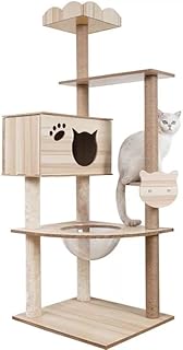 Large cat tree, cat bed on several levels with sisal scratch for interior cats (P style).. Order now, relax later — DIAYTAR Nigeria ships in 5 to 8 days.