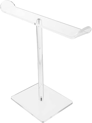 Helvity Transparent Acrylic Bang Support, Bang Display and Hair Accessories Organizer for Women and Girls.. DIAYTAR NIGERIA: The marketplace that brings affordable products to every Nigerian home in under 8 days.