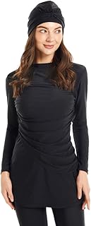 Waterproof Burkin's swimsuit for women so seductive, two rooms, xxxl size - black, black, 3xl.. DIAYTAR NIGERIA makes online shopping accessible with our budget-friendly prices and reliable shipping.