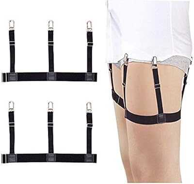 1 pair of Dailychic adjustable elastic shirt links, thigh locking belt, non -slip clips... Order now, relax later — DIAYTAR Nigeria ships in 5 to 8 days.