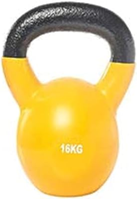 Pros vinyl weight ball for unisex adults, 16 kg - yellow, size M.. DIAYTAR NIGERIA makes quality accessible with our extensive catalog and competitive delivery rates.