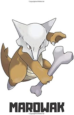 Marowak: Pokémon notebook, Marowak notebook, Pokémon Go, ideal for children, newspaper, agenda (110 pages, virgin, 6 x 9).. DIAYTAR NIGERIA delivers more than products - we deliver affordable solutions within days.
