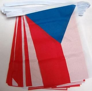 Az Flag Guirland of 6 meters Czech Republic 20 flags 9 '' x 6 '' - Czech string flag 15 x 21 cm.. Fast delivery is our promise — DIAYTAR Nigeria keeps it real.