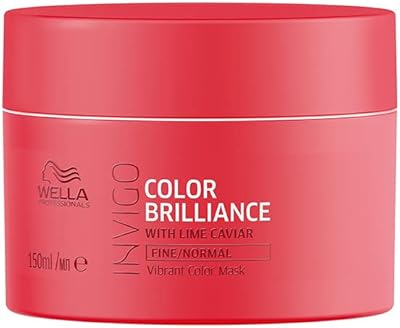 Wella invigo color brilliance mask with lemon and caviar extract for fine hair treatment, 150 ml.. DIAYTAR NIGERIA: Bringing affordable shopping solutions with a diverse product catalog delivered nationwide.