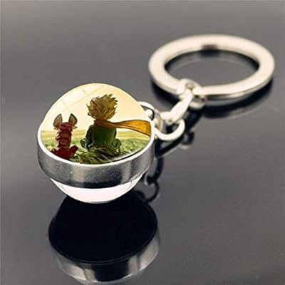 Classic glass ball keychain The Little Price Fox Rose (Color: Wa0902).. DIAYTAR NIGERIA: Revolutionizing accessibility to quality products at budget-friendly prices across Nigeria.
