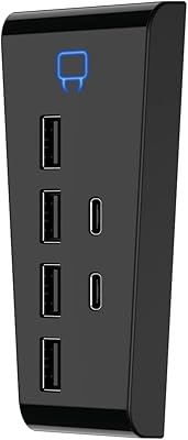 Hub usb venom ps5 - 6 ports - comprend 4 x usb 2.0 et 2 x usb type c (ps5).. Shop the smart way with DIAYTAR NIGERIA's extensive selection and budget-friendly nationwide delivery.