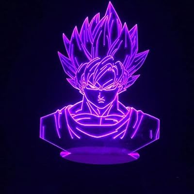 Dragon Dragon Ball 3d illusion, Dragon Ball Goku, LED lamp with USB touch control for house and 3D art with 7 changing colors.. Embrace a new era of online shopping with DIAYTAR NIGERIA's extensive range and budget-friendly prices.