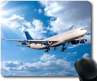 Airplane, large gaming mouse carpet, Fighter 5, mouse mat with sewn edges.. DIAYTAR NIGERIA: Where affordability and variety meet with convenient delivery within 8 days.