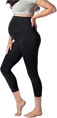 Capricious maternity leggings, maternity yoga pants for active clothing and black training with elastic closure, extensible fabric in 4 directions, breathing and absorbing perspiration, black.. DIAYTAR NIGERIA bridges the gap between desire and affordability with nationwide delivery in under 8 days.