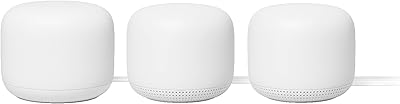 Google Nest WiFi router - AC2200 (2nd generation) and Mailhé System of additional access point (3, snow pack).. Nigeria’s trusted store online — DIAYTAR Nigeria never disappoints.