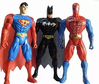 Sgtt Pro Super Heroes SGTT toys, 3 -piece pack with LED light (Multicolor).. Thousands of items at your fingertips — DIAYTAR Nigeria makes it happen.