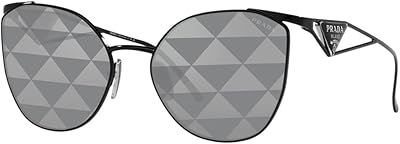 Women's sunglasses pr 50zs black/gray logo 59/19/140.. DIAYTAR NIGERIA: Your affordable gateway to thousands of products shipped nationwide within the week.