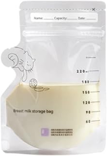 52 220 ml breast milk storage bags for freezer with temperature detection point, easy spout, dual healthy closure (a total package of 52 parts).. Experience shopping satisfaction with DIAYTAR NIGERIA's vast selection and budget-friendly delivery options.