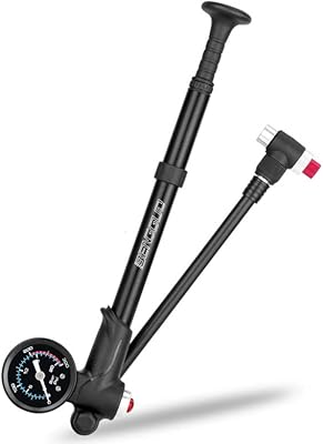 Mini Portable bike pump 2 in 1 tire and shock absorber of 300.. Your complete retail destination, DIAYTAR NIGERIA combines extensive variety with prompt delivery.