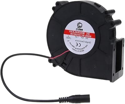 Barbecue fan 120 mm 12 V 1.5 A 3500 rpm for picnic barbecue coal campsite wood starting kitchen 5.5 x 2.1 mm.. Experience retail convenience with DIAYTAR NIGERIA's comprehensive platform and 5-8 day nationwide shipping.