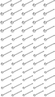 Small nose rod earrings for steel women and men.. Your everyday shopping companion, DIAYTAR NIGERIA offers unbeatable value with nationwide delivery.