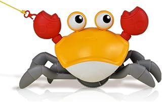 Ramper game Johnny Crab, children's educational toys, hand -rampant educational toys, children's birthday gift, can improve strength, coordination of members (Orange).. DIAYTAR NIGERIA stands as your affordable shopping ally with nationwide delivery in just 5-8 days.