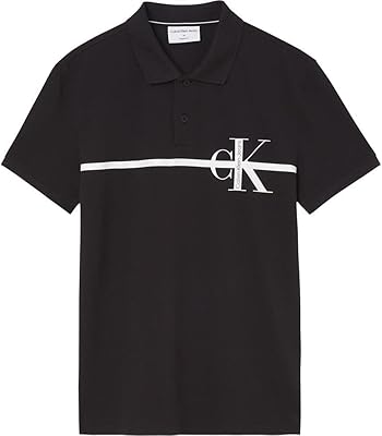 CK Jeans Calvin Klein Polo Striped with short sleeves for men.. Shop smart, shop DIAYTAR — Nigeria’s trusted e-commerce site.