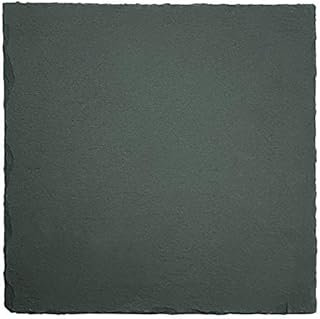 Raj square, black, 30 x 30 cm square slate plate, SL0003.. DIAYTAR NIGERIA revolutionizes access to quality products with affordable prices and dependable shipping.