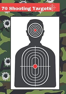 70 shooting targets: 8.27 \ "x 11.69 \" | Black silhouette | Firearms, Airsoft, BB, rifles, lead pistols, archery |.. DIAYTAR NIGERIA brings the market to your screen with thousands of affordable products delivered to your door.