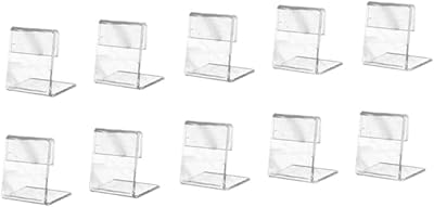 Coheali 20 Parts Transparent support Wedding Panels Wedding Panel Nominative Marketing Plates For Offices Table Table Number Support The Sign Sign Sign Table Panels Transparent L in L -shaped.. DIAYTAR NIGERIA promises affordability and variety with every purchase, delivered in 5-8 days.