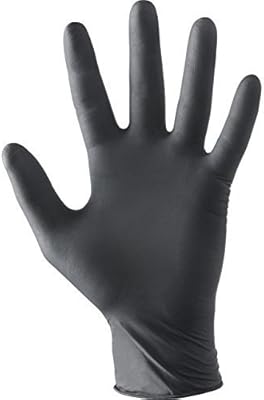 Extra large black nitrile gloves without quality powder.. DIAYTAR NIGERIA: Bridging the gap between consumers and quality products with affordable nationwide shipping.