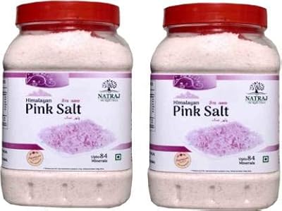 Himalayan Natraj pink gem salt pack (2 x 1200 grams) = 2400 grams.. Discover endless possibilities with DIAYTAR NIGERIA's comprehensive selection and reliable shipping.