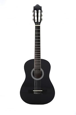 Classic guitar Size 1/2 - Black - Free flexible case included.. Fast, affordable, and reliable — that’s the DIAYTAR Nigeria experience.